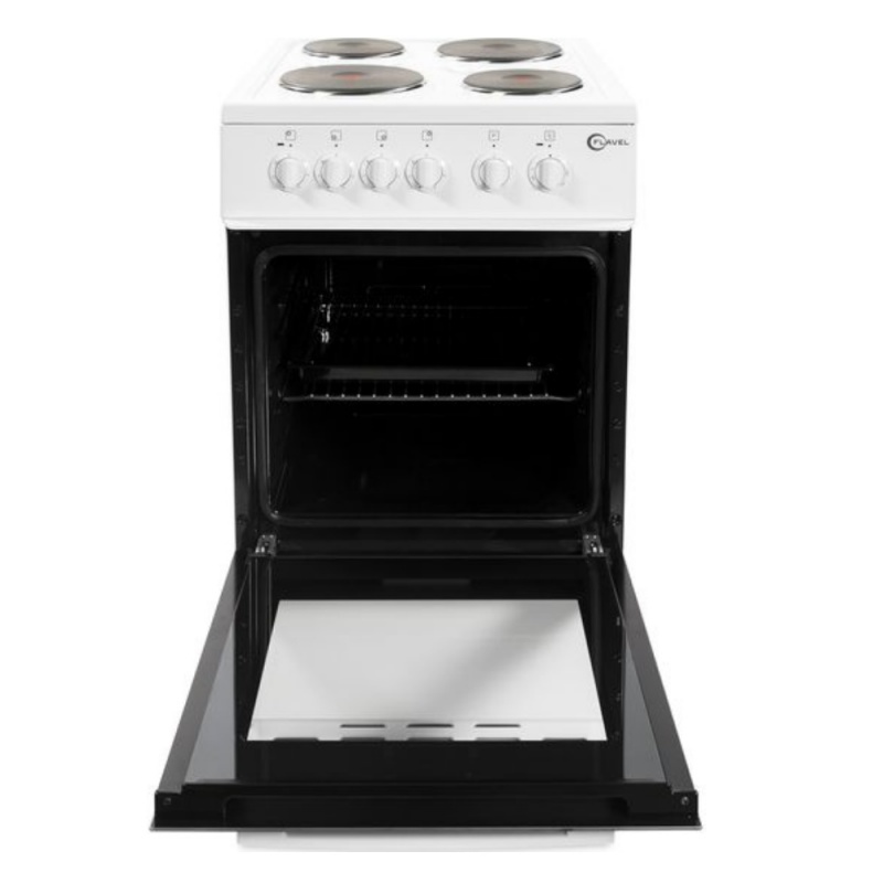 flavel white electric cooker