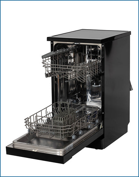 PowerPoint - 45Cm 10 Plc Dishwasher - Black - P24510M6BL
