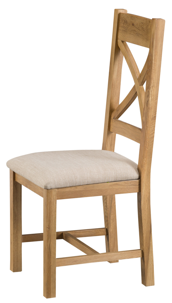 Cross Back Chair - PU Seat - CO-CBCF 