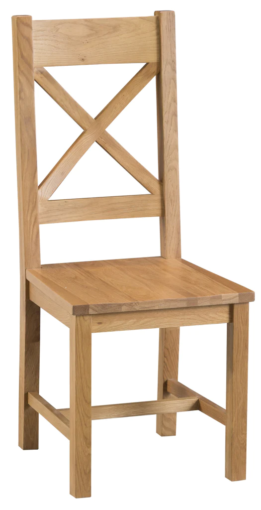 CO-CBCW Cross Back Wooden Seat
