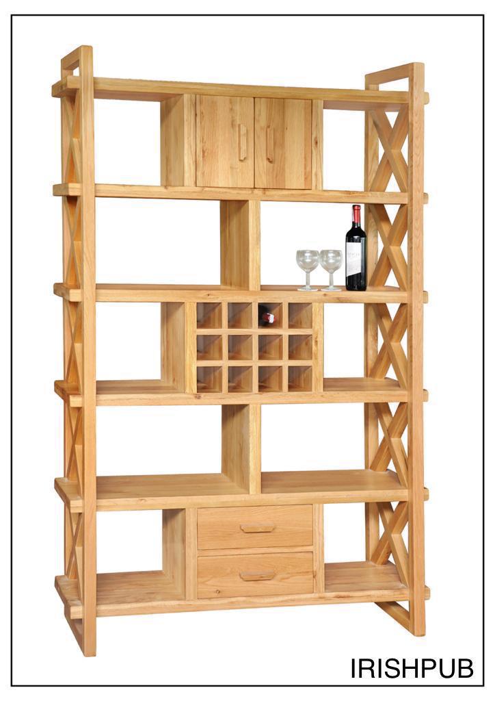 IP-DC006 Bar Display Cabinet with Wine Back