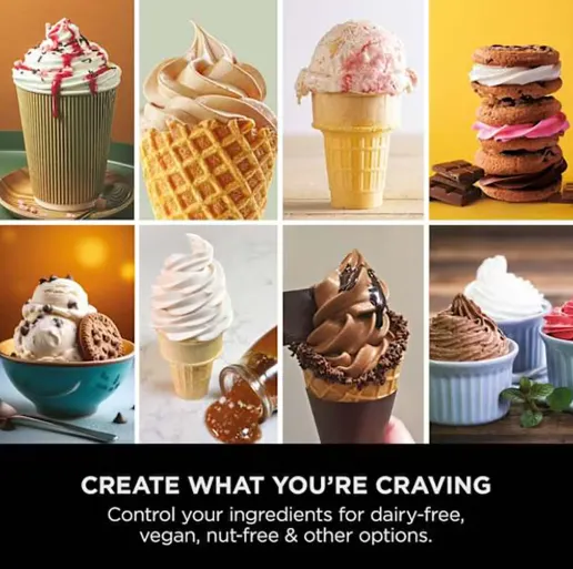 Ninja - Swirl by CREAMi - 13-in-1 - Soft Serve and Ice Cream Maker - NC701UK